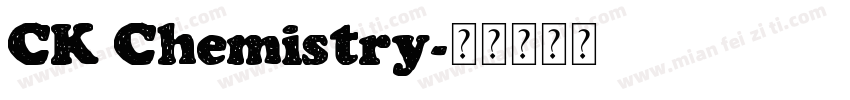 CK Chemistry字体转换